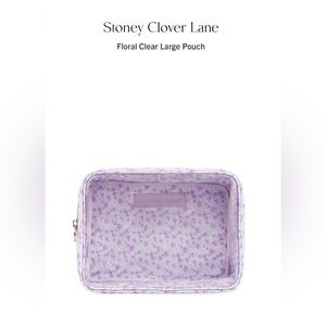 Stoney Clover Lane Hello Spring Wildflower Large pouch